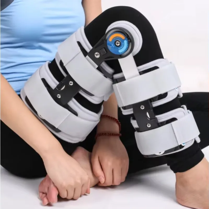 Knee Immobilizer Brace Support Orthosis Adjustable for Left Leg and Right
Knee Immobilizer Brace Support Orthosis Adjustable for Left Leg and Right