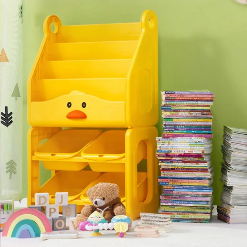 BE102: Children's 4-Tier Duck-Shape Bookcase, Yellow Kids Bookshelf for Room, Floor Shelf, Plastic Storage for Home Use
BE102: Children's 4-Tier Duck-Shape Bookcase, Yellow Kids Bookshelf for Room, Floor Shelf, Plastic Storage for Home Use