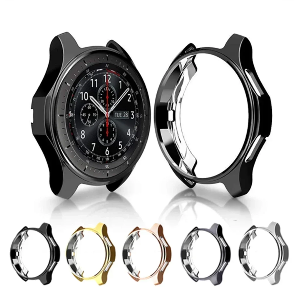 Case for Samsung Galaxy Watch 46mm 42mm Soft TPU Anti-Scratch Protector Shell All-around Bumper Protective Cover Accessories
Case for Samsung Galaxy Watch 46mm 42mm Soft TPU Anti-Scratch Protector Shell All-around Bumper Protective Cover Accessories