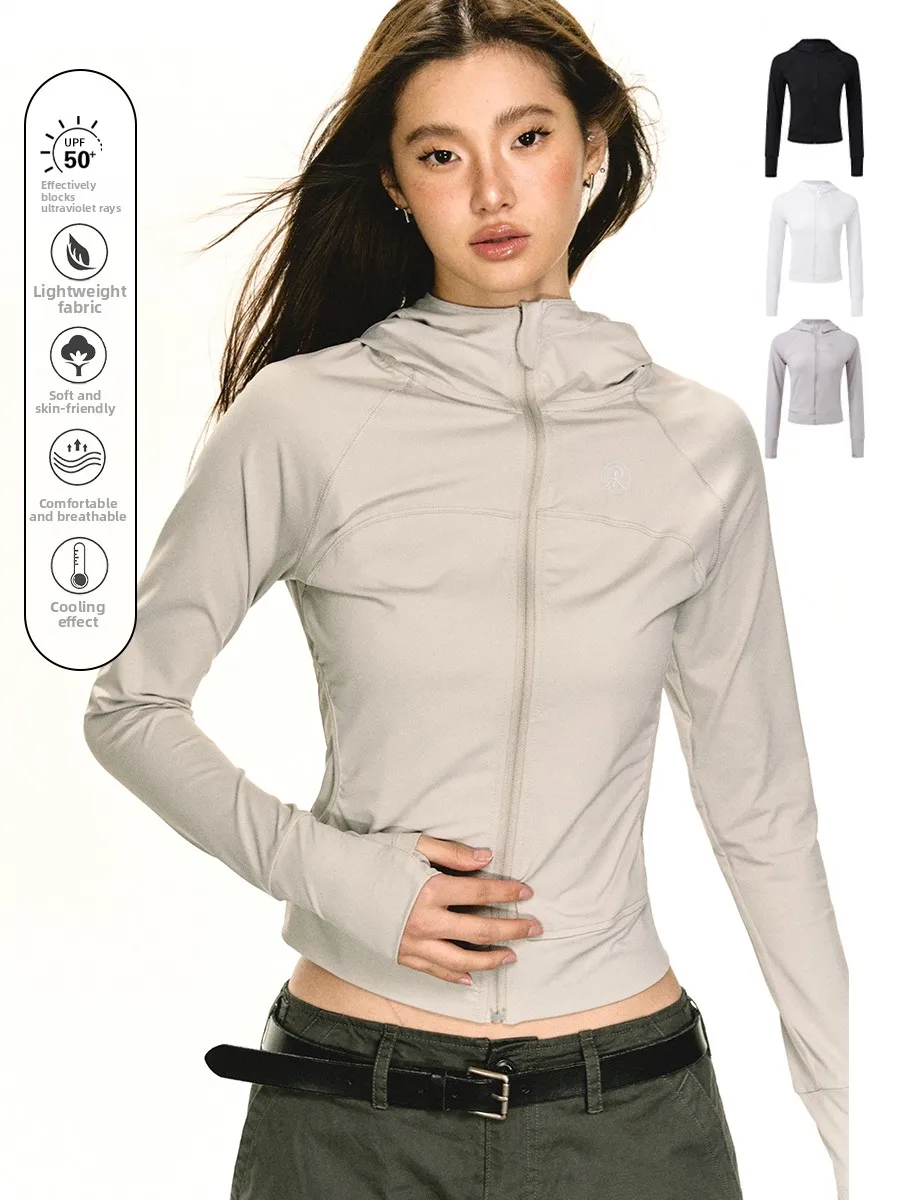 Ariseism UV Protection Slim Fit Breathable Cool Feeling Women's Summer New Faion Sun Protection Outerwear Zipper Closure Lo...
Ariseism UV Protection Slim Fit Breathable Cool Feeling Women's Summer New Faion Sun Protection Outerwear Zipper Closure Lo...