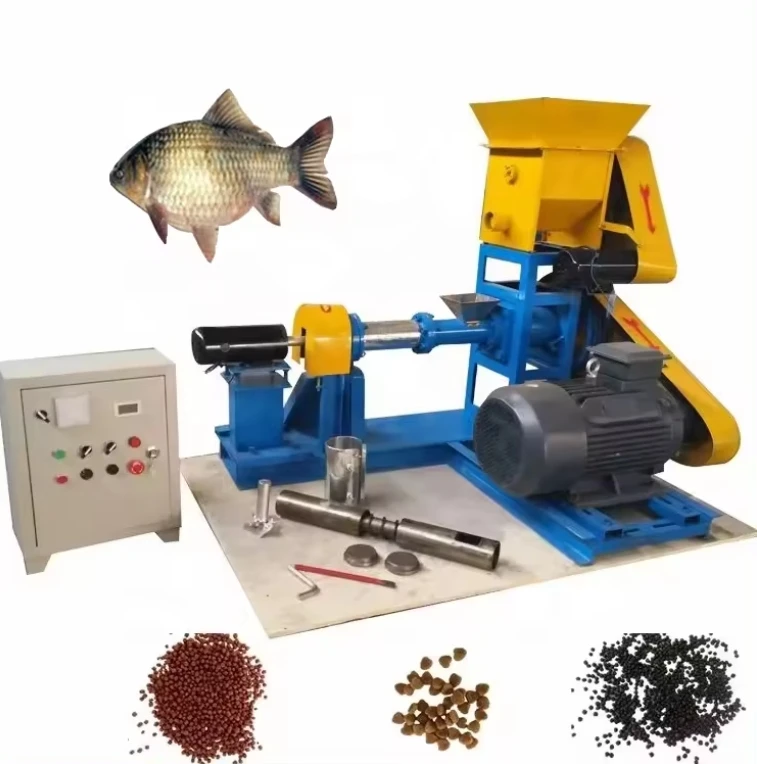 Fish Feed Pellet Machine to Make Floating Fish Extruded Food
Fish Feed Pellet Machine to Make Floating Fish Extruded Food