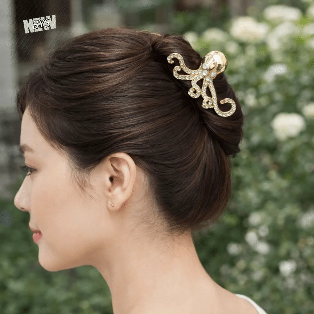 Vintage Ocean Series Women Hair Claw Zinc Alloy Octopus Shark Clip Ponytail Holder Shell Hair Crab Clip Girls
Vintage Ocean Series Women Hair Claw Zinc Alloy Octopus Shark Clip Ponytail Holder Shell Hair Crab Clip Girls