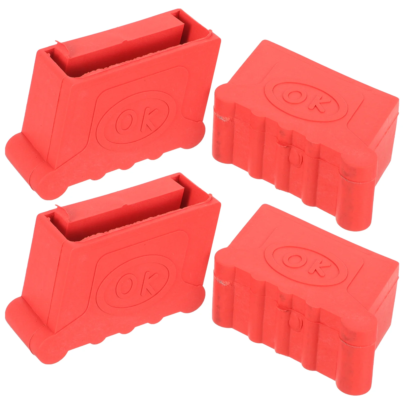 4 Pcs Ladder Parts Nonslip Pads Area Rugs Foot Cover Replacement Feet Covers Leg Caps Thicken Rubber Tips 
4 Pcs Ladder Parts Nonslip Pads Area Rugs Foot Cover Replacement Feet Covers Leg Caps Thicken Rubber Tips