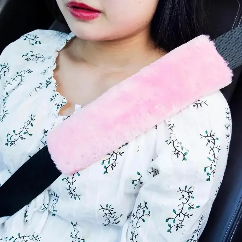 2pcs Soft Car Seatbelt Cover Sheepskin Seat Belt Pillow Pad Seat belt Safety Strap Cover Shoulder Pads For Bag Car Accessories
2pcs Soft Car Seatbelt Cover Sheepskin Seat Belt Pillow Pad Seat belt Safety Strap Cover Shoulder Pads For Bag Car Accessories