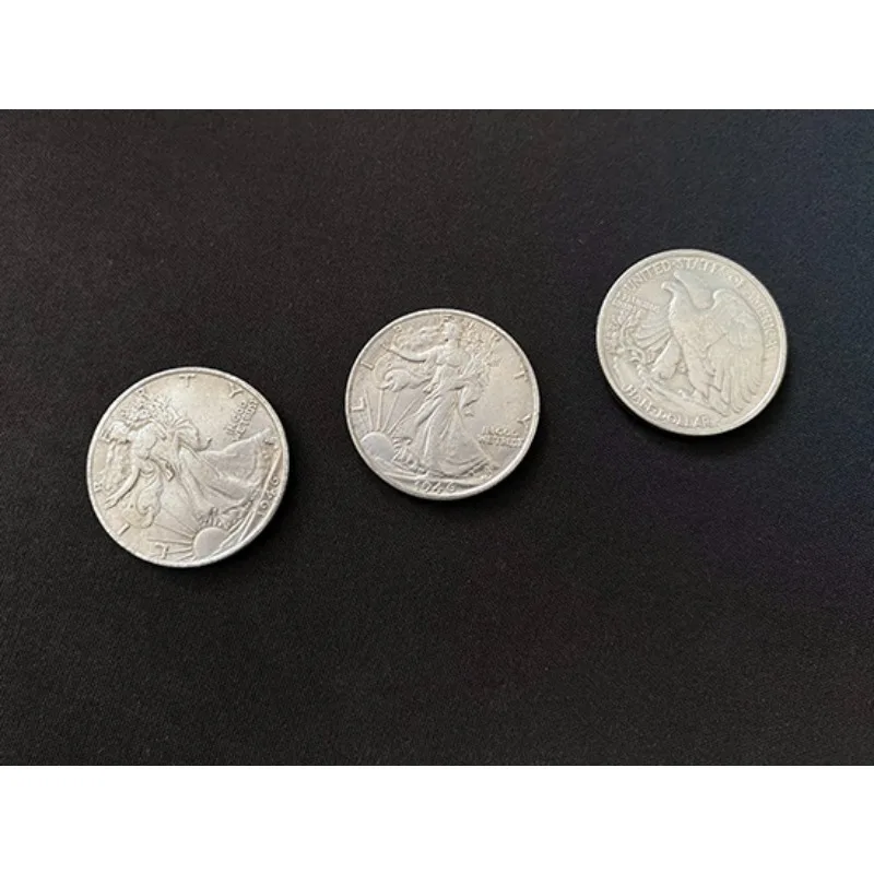 Gimmicks Johnny Wong Dream Coin Set (Walking Liberty Half Dollar) Morgan Dollar Magic Tricks Coin Appear Disappear Illusions Fun
Gimmicks Johnny Wong Dream Coin Set (Walking Liberty Half Dollar) Morgan Dollar Magic Tricks Coin Appear Disappear Illusions Fun