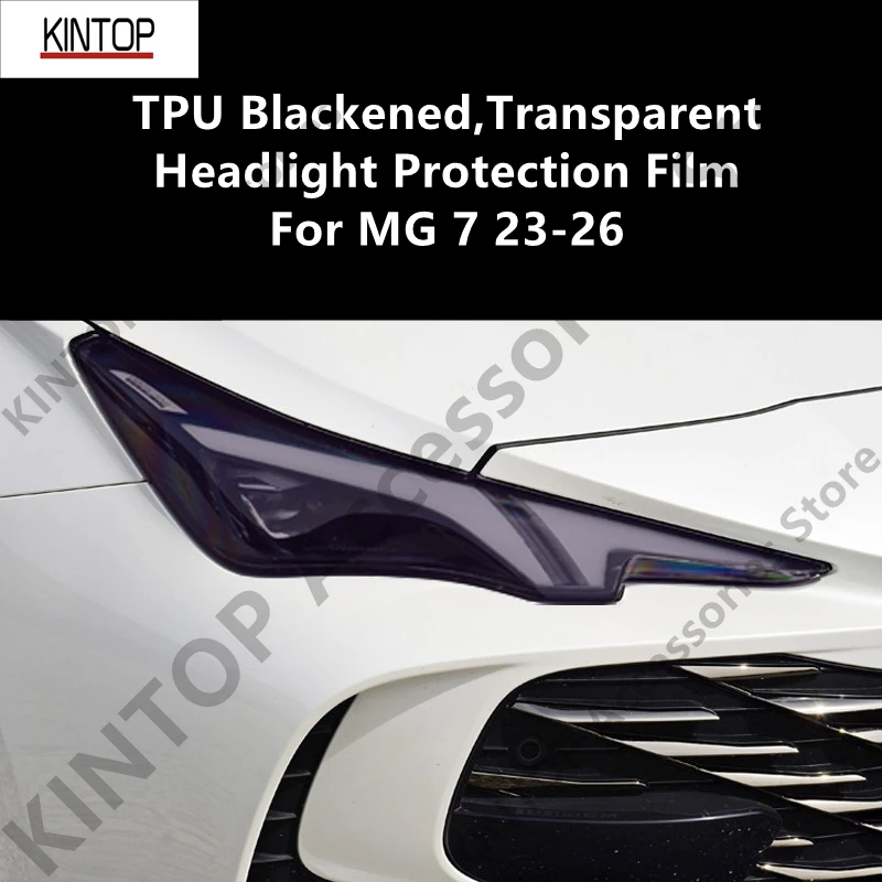 For MG 7 23-26 TPU Blackened,Transparent Headlight Protective Film, Headlight Protection,Film Modification
For MG 7 23-26 TPU Blackened,Transparent Headlight Protective Film, Headlight Protection,Film Modification