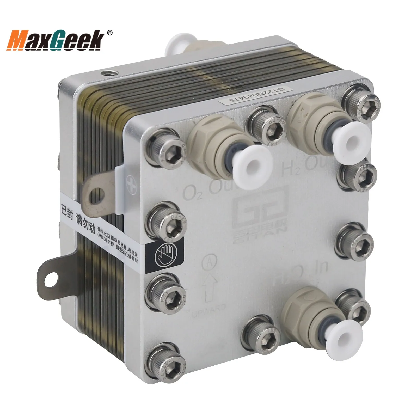 Maxgeek GT-A1500-6250 60ML-1500ML Electrolytic Cell Module PEM Hydrogen Generator for Pure Water and Distilled Water
Maxgeek GT-A1500-6250 60ML-1500ML Electrolytic Cell Module PEM Hydrogen Generator for Pure Water and Distilled Water