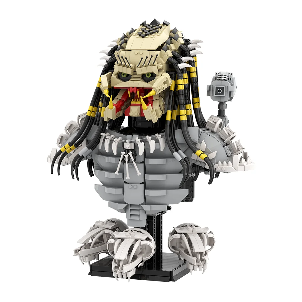 MOC Alien Predator Building Blocks Model Movie Alien Predator Horror Monster Bricks Creativity Assemble Toys Kids Birthday Gifts
MOC Alien Predator Building Blocks Model Movie Alien Predator Horror Monster Bricks Creativity Assemble Toys Kids Birthday Gifts