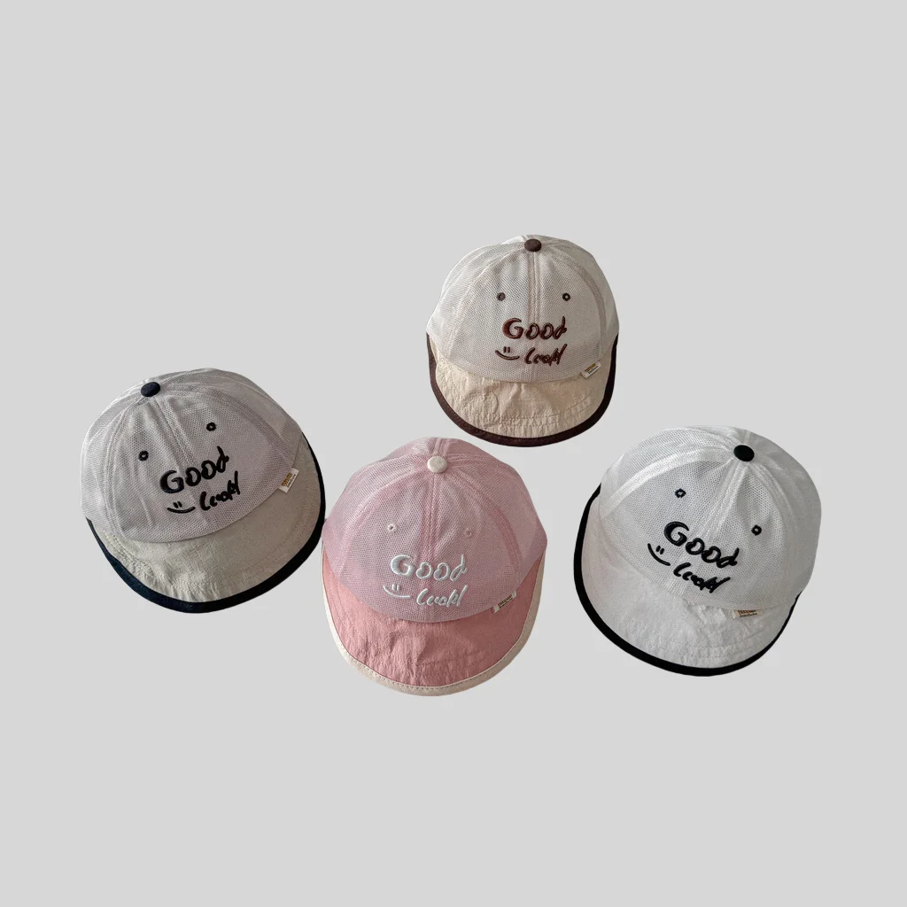 Kids Wide Brim Sun Hat Vintage Letter Embroidery Korean Style Cotton Mesh UV Protection Summer Travel Baby Boys Girls
Kids Wide Brim Sun Hat Vintage Letter Embroidery Korean Style Cotton Mesh UV Protection Summer Travel Baby Boys Girls