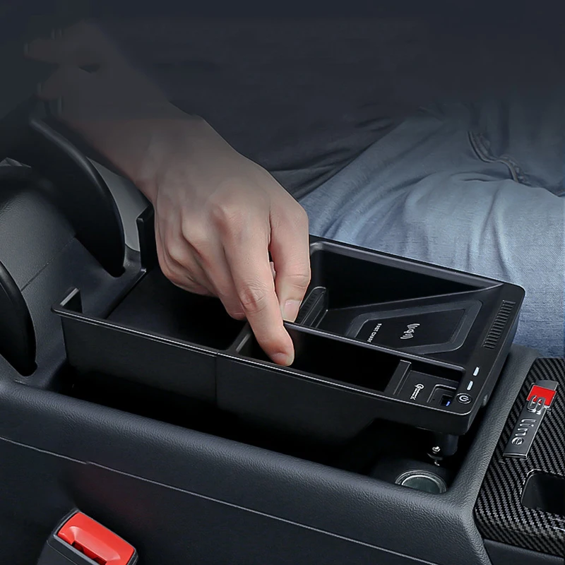 15W For Audi A4 A4L A5 S4 S5 B9 Car Wireless Charger Fast Charging Mobile Phone Charging Holder Accessories 2017-2021
15W For Audi A4 A4L A5 S4 S5 B9 Car Wireless Charger Fast Charging Mobile Phone Charging Holder Accessories 2017-2021