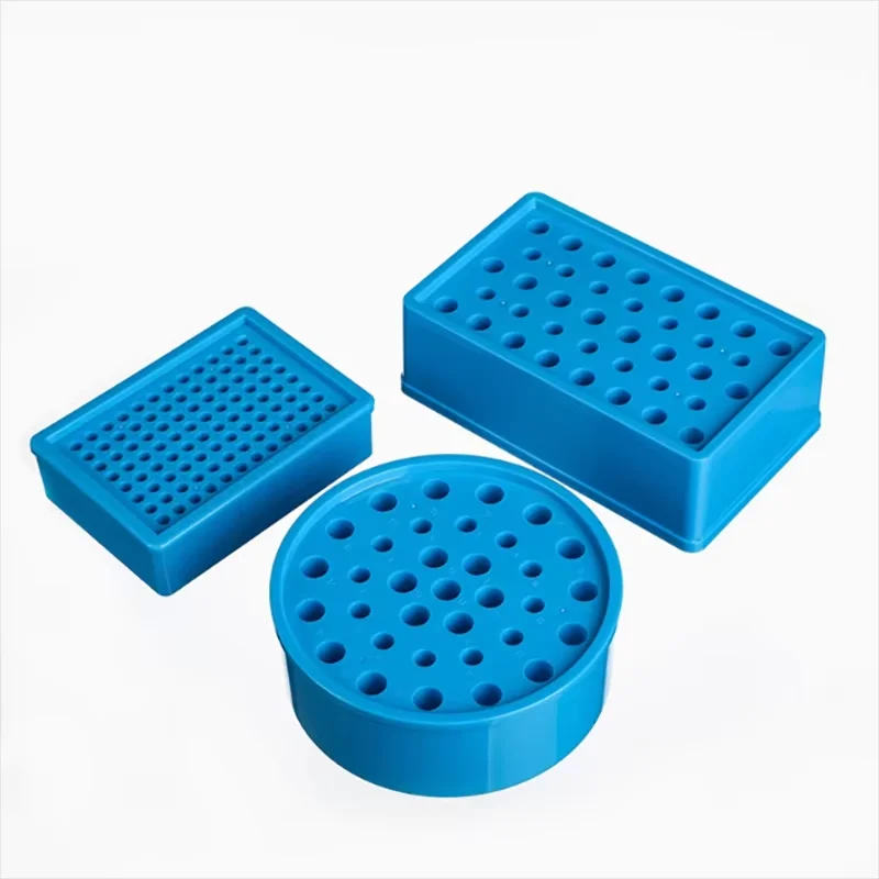 PCR-Cooler PCR Accessories Round Multipurpose Low Temperature PCR Holder With Liquid For 1.5ml / 2ml Cooling Centrifuge Tube Box
PCR-Cooler PCR Accessories Round Multipurpose Low Temperature PCR Holder With Liquid For 1.5ml / 2ml Cooling Centrifuge Tube Box