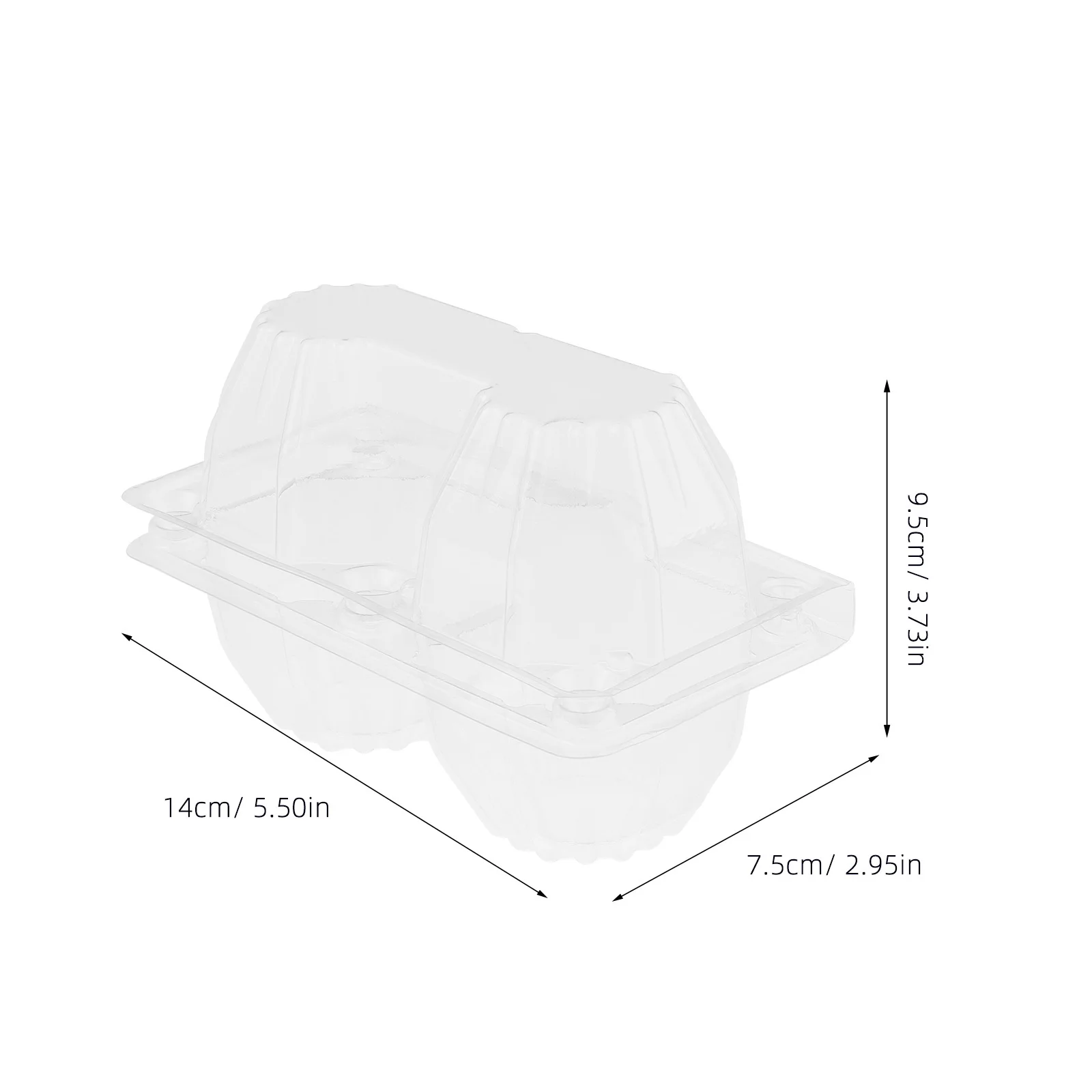 6Pcs Transparent Egg Cartons Compact Size for Space Saving Fresh Egg Storage Container Eggs Carton Storage Boxes
6Pcs Transparent Egg Cartons Compact Size for Space Saving Fresh Egg Storage Container Eggs Carton Storage Boxes