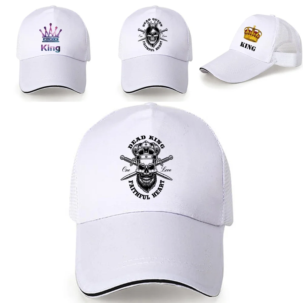 Breathable Mesh Caps Hip Hop Baseball Hats Sun Caps Adjustable UV Protection Snapback Hat for Women Men Trucker Cap King Pattern
Breathable Mesh Caps Hip Hop Baseball Hats Sun Caps Adjustable UV Protection Snapback Hat for Women Men Trucker Cap King Pattern