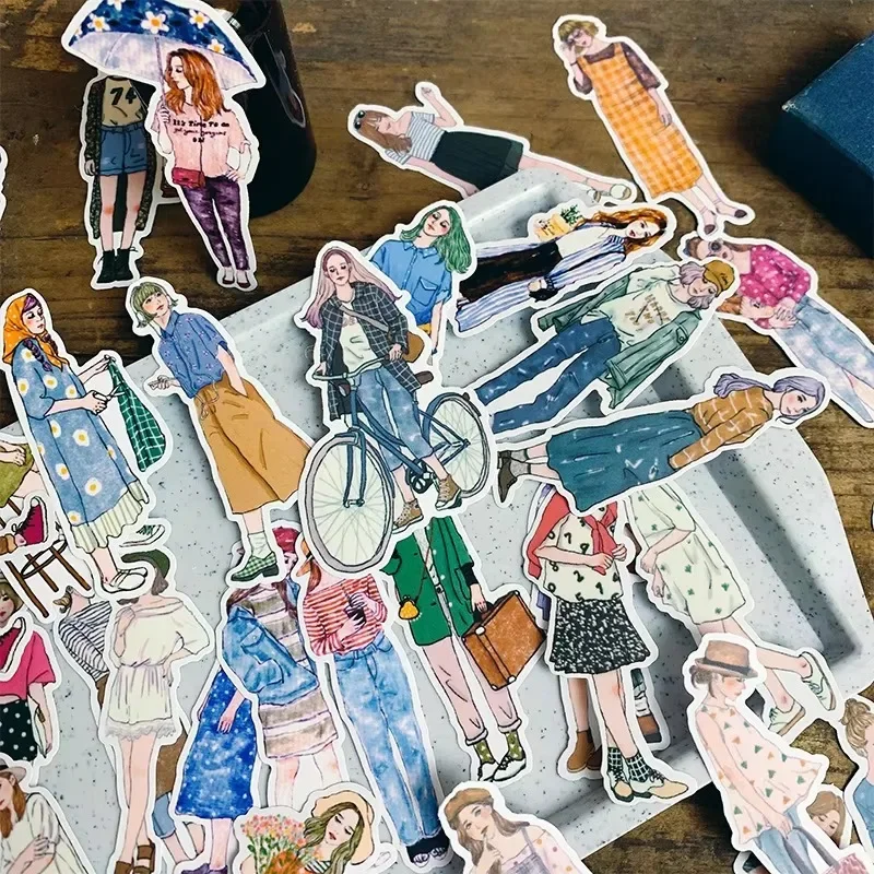 100Pcs Stickers Cute Forest Girl Character Diary Album Netbook Decoration DIY Handbook Scrapbooking Supplies Package
100Pcs Stickers Cute Forest Girl Character Diary Album Netbook Decoration DIY Handbook Scrapbooking Supplies Package