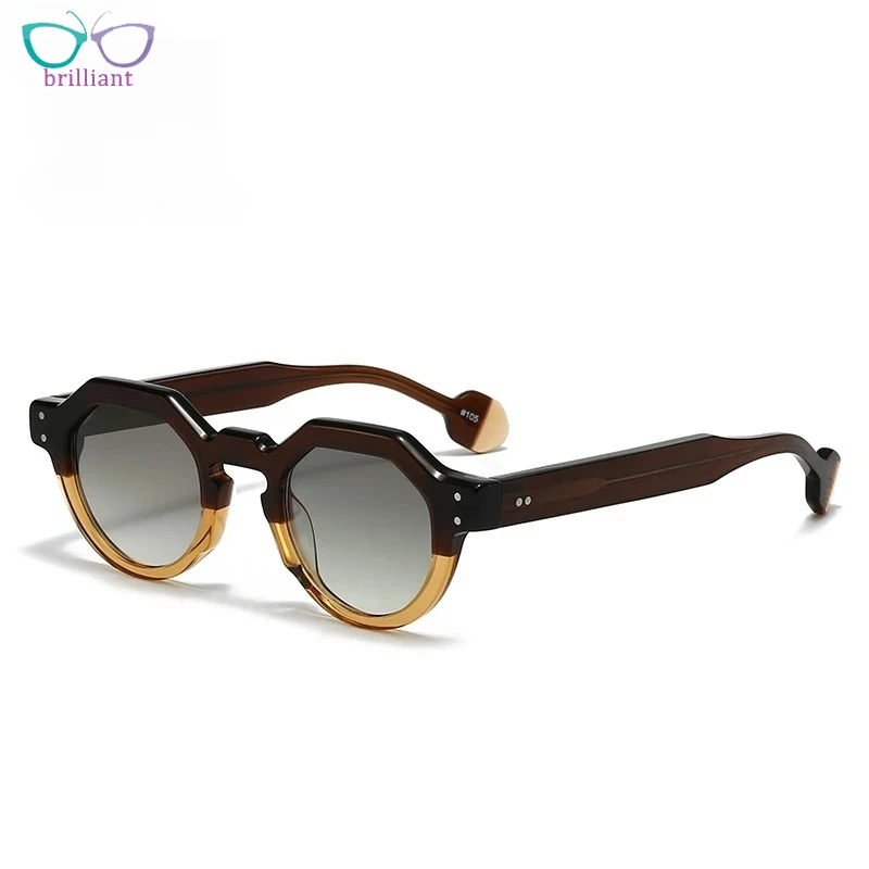 High Quality Men Retro Sunglasses New Fashion Designer Brand Colored Acetate Outdoor Travel Sunscreen UV400 Women Sun Glasses
High Quality Men Retro Sunglasses New Fashion Designer Brand Colored Acetate Outdoor Travel Sunscreen UV400 Women Sun Glasses