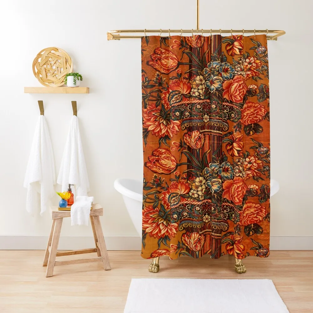 Orange Textile Floral Piece Shower Curtain Bathroom Showers Washable Waterproof Fabric Shower For Bathrooms Curtain
Orange Textile Floral Piece Shower Curtain Bathroom Showers Washable Waterproof Fabric Shower For Bathrooms Curtain