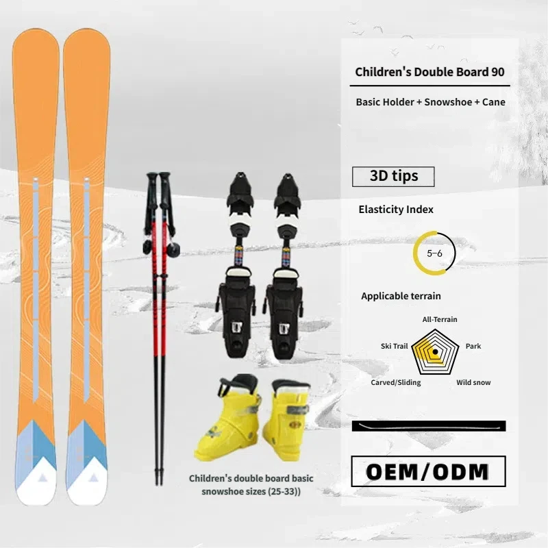 Child Snowboarding Set Poplar Wood Spliced Core 3D Tip Binding Boots Poles Multi Size Optional Winter Outdoor Snowboarding
Child Snowboarding Set Poplar Wood Spliced Core 3D Tip Binding Boots Poles Multi Size Optional Winter Outdoor Snowboarding