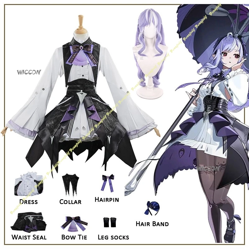 Zenless Zone Zero Cosplay Costumes Vivian Wigs Long Sleeved Black Dress Cute Hair Band Bow White Anime Games Christmas Halloween
Zenless Zone Zero Cosplay Costumes Vivian Wigs Long Sleeved Black Dress Cute Hair Band Bow White Anime Games Christmas Halloween