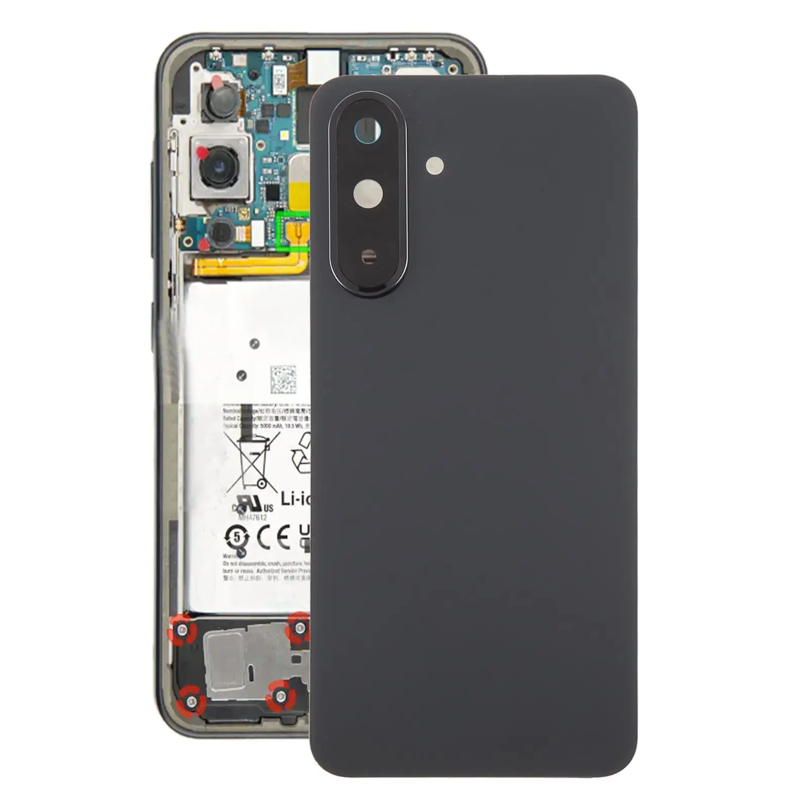 Задняя крышка OEM с крышкой объектива камеры для Samsung Galaxy A36 SM-A366B, детали телефона, замена заднего корпуса
Задняя крышка OEM с крышкой объектива камеры для Samsung Galaxy A36 SM-A366B, детали телефона, замена заднего корпуса