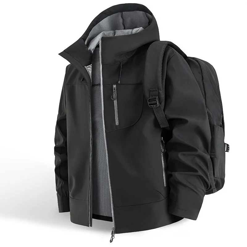 Men's Outdoor Trench Coat Windproof Waterproof Warm Cycling Hiking Camping Spring and Autumn Men's Mountaineering Trench Coat
Men's Outdoor Trench Coat Windproof Waterproof Warm Cycling Hiking Camping Spring and Autumn Men's Mountaineering Trench Coat