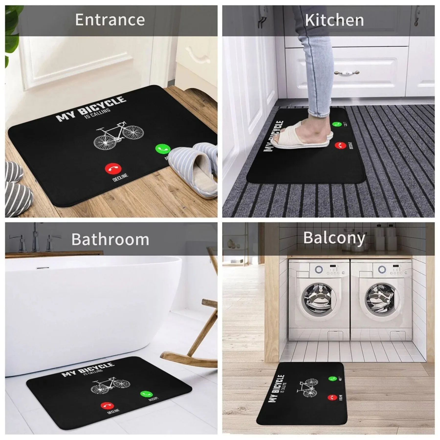 1PC Pop Arts design Bike Incoming Call Door Mats Kitchen Rugs Non-Slip Bathroom Rugs Bath Mat Carpet for Home Sink Laundry Decor
1PC Pop Arts design Bike Incoming Call Door Mats Kitchen Rugs Non-Slip Bathroom Rugs Bath Mat Carpet for Home Sink Laundry Decor