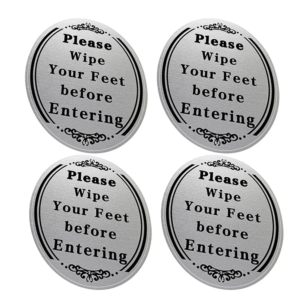 2 Sets Wall Reminder Stickers PVC Waterproof Oilproof Self Adhesive Entering Room Entryway Decal Home Door Decor Sign
2 Sets Wall Reminder Stickers PVC Waterproof Oilproof Self Adhesive Entering Room Entryway Decal Home Door Decor Sign