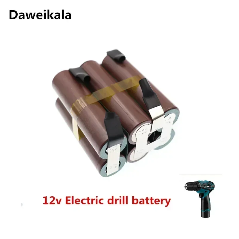 Daweikala battery 18650 Hg2 3000mAh 20amps For 10.8v 12.6v Screwdriver Battery Weld Soldering Strip 3S 3S2P 12.6v Battery Pack (
Daweikala battery 18650 Hg2 3000mAh 20amps For 10.8v 12.6v Screwdriver Battery Weld Soldering Strip 3S 3S2P 12.6v Battery Pack (
