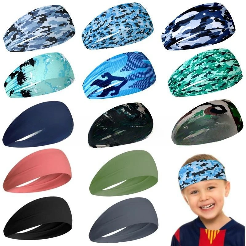 Sports Sweatband Headband for Boys Kids Football Elastic Hairband Yoga Headwear
Sports Sweatband Headband for Boys Kids Football Elastic Hairband Yoga Headwear