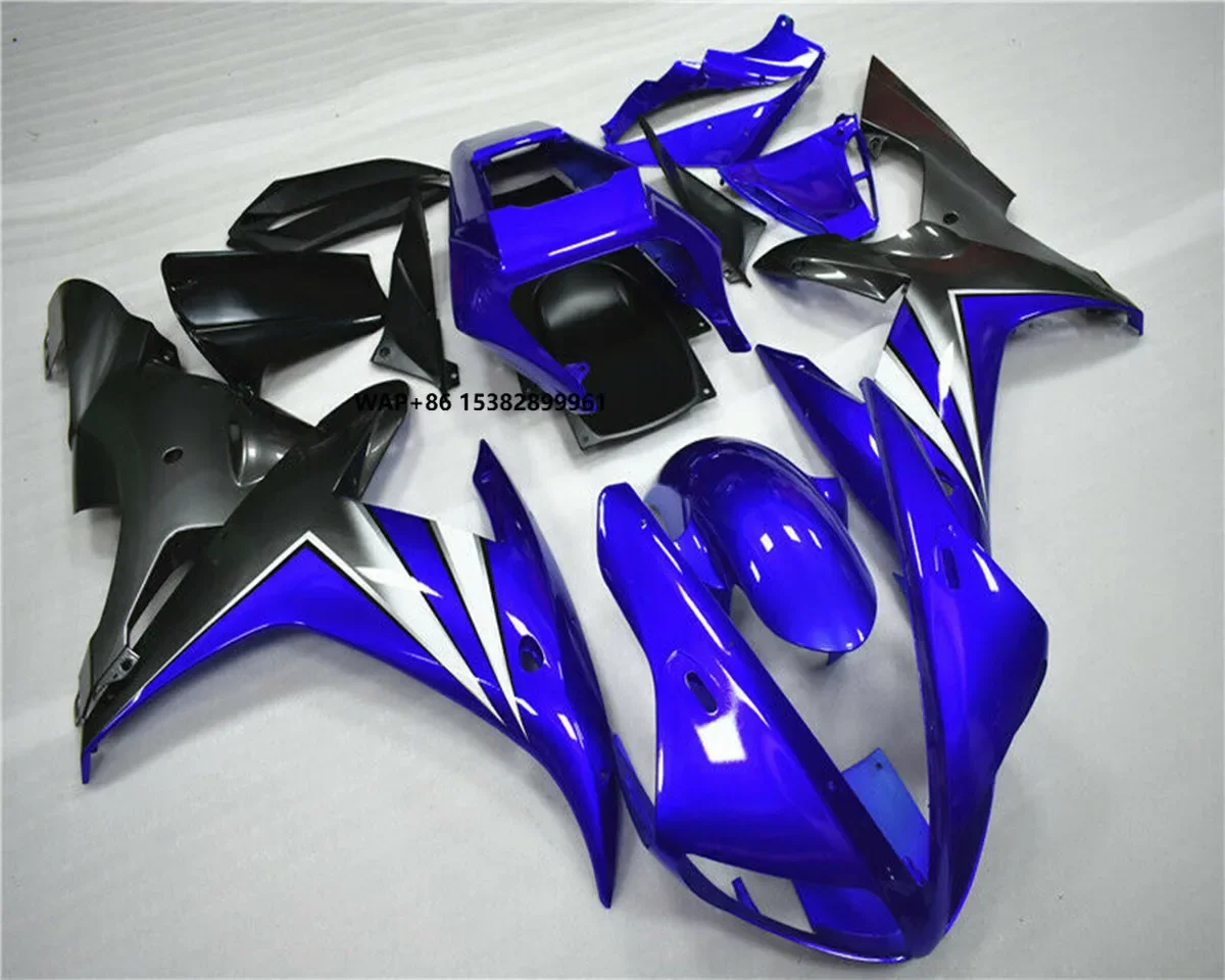 For YZF R1 2002 2003 ABS Plastic Motorcycle Fairing Kit Bodywork with Heat Shield and Bolt Box
For YZF R1 2002 2003 ABS Plastic Motorcycle Fairing Kit Bodywork with Heat Shield and Bolt Box