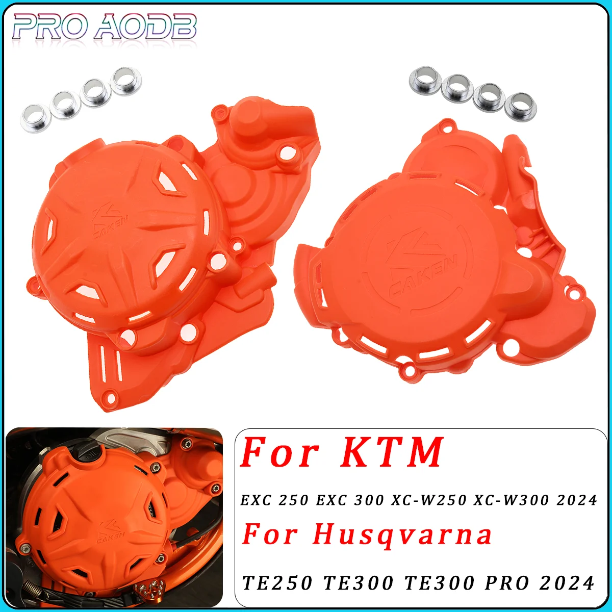 2024 NEW Motorcycle Engine Ignition Clutch Cover Protector Guard For KTM EXC250 EXC300 XC-W250 XC-W300 For Husqvarna TE250 TE300
2024 NEW Motorcycle Engine Ignition Clutch Cover Protector Guard For KTM EXC250 EXC300 XC-W250 XC-W300 For Husqvarna TE250 TE300