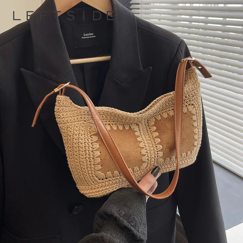 Women's Small Woven Patchwork Crossbody Bag 2026 Summer Retro Casual Daily Dating Beach Shoulder Bag Travel Handbags and Purses
Women's Small Woven Patchwork Crossbody Bag 2026 Summer Retro Casual Daily Dating Beach Shoulder Bag Travel Handbags and Purses