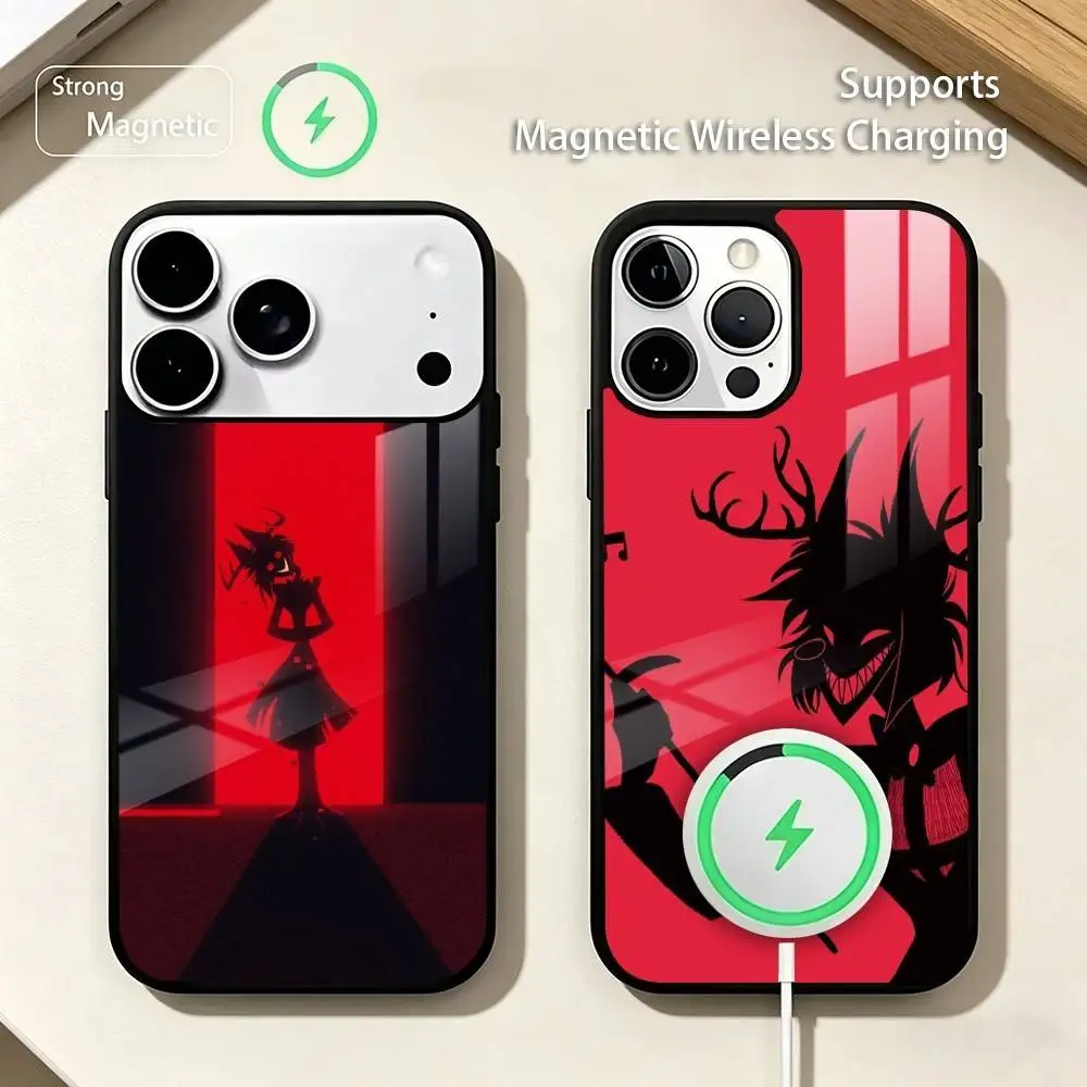 The Radio Demon A-Alastor Phone Case For iPhone17,16,15,14,13,12,11 Plus,Pro Compatible with magnetic wireless charging
The Radio Demon A-Alastor Phone Case For iPhone17,16,15,14,13,12,11 Plus,Pro Compatible with magnetic wireless charging