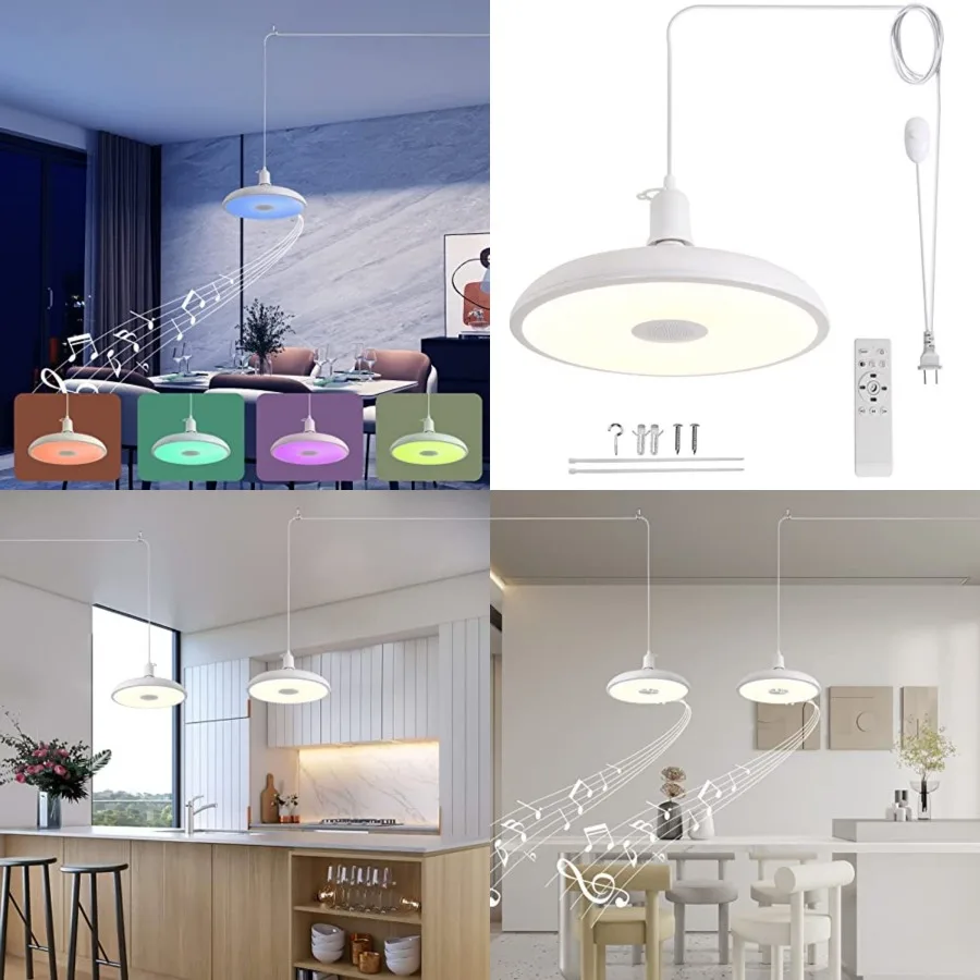 Plug in Pendant Light Hanging Light Fixture for Kitchen Island 18W Farmhouse Adjustable Pendant Lighting with Color Change for
Plug in Pendant Light Hanging Light Fixture for Kitchen Island 18W Farmhouse Adjustable Pendant Lighting with Color Change for