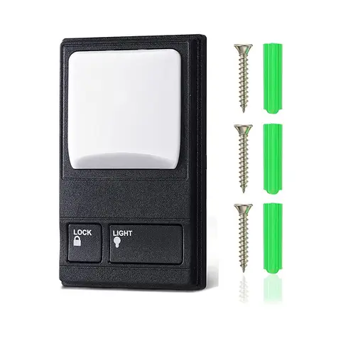 Chamberlain LiftMaster 41A5273 78LM 81LM 371LM 378LM 971LM 41C494 Painel de controle multifuncional para abridor de porta Teclado estilo parede