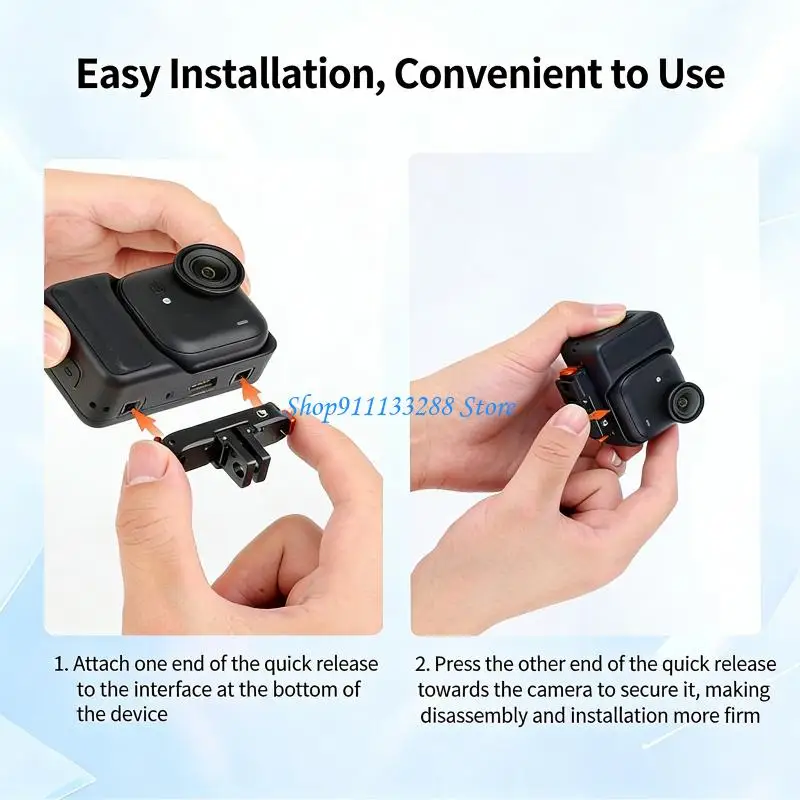 G88D Foldable Quick Release Base Adapter For Camera Use Two-Prong Interfaces
G88D Foldable Quick Release Base Adapter For Camera Use Two-Prong Interfaces