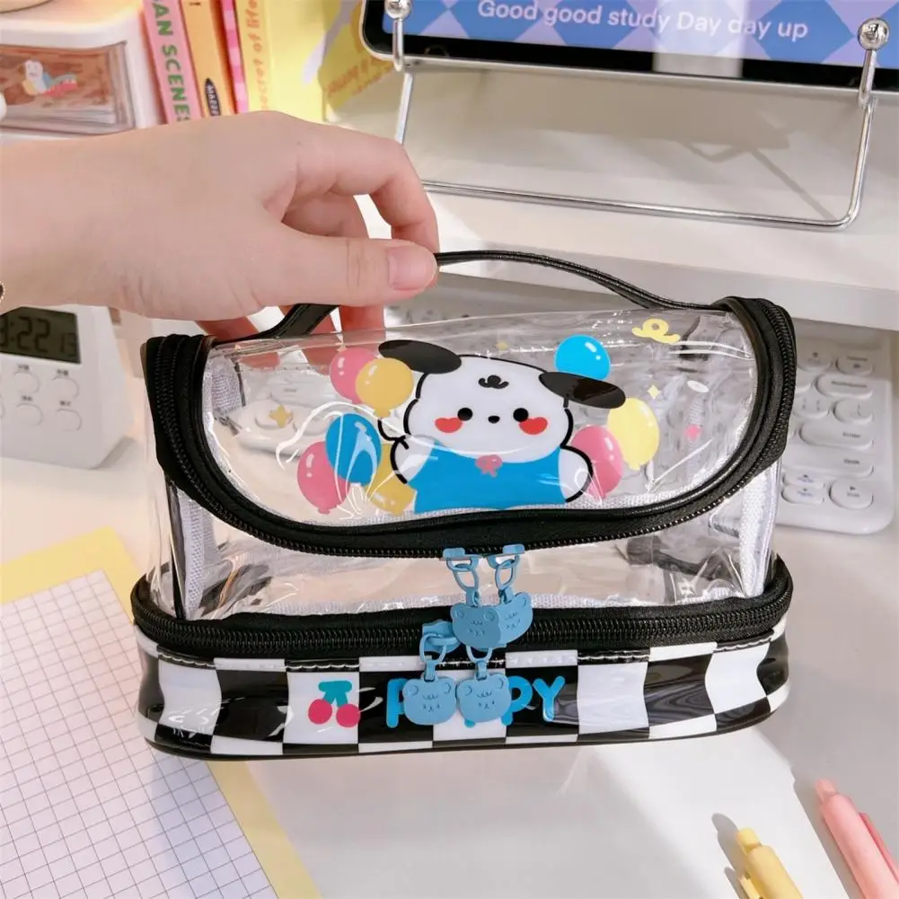 Pen Bag Creative High Capacity School Supplies Cartoon Transparent Boys Girls Pencil Pouch for Daily Use
Pen Bag Creative High Capacity School Supplies Cartoon Transparent Boys Girls Pencil Pouch for Daily Use