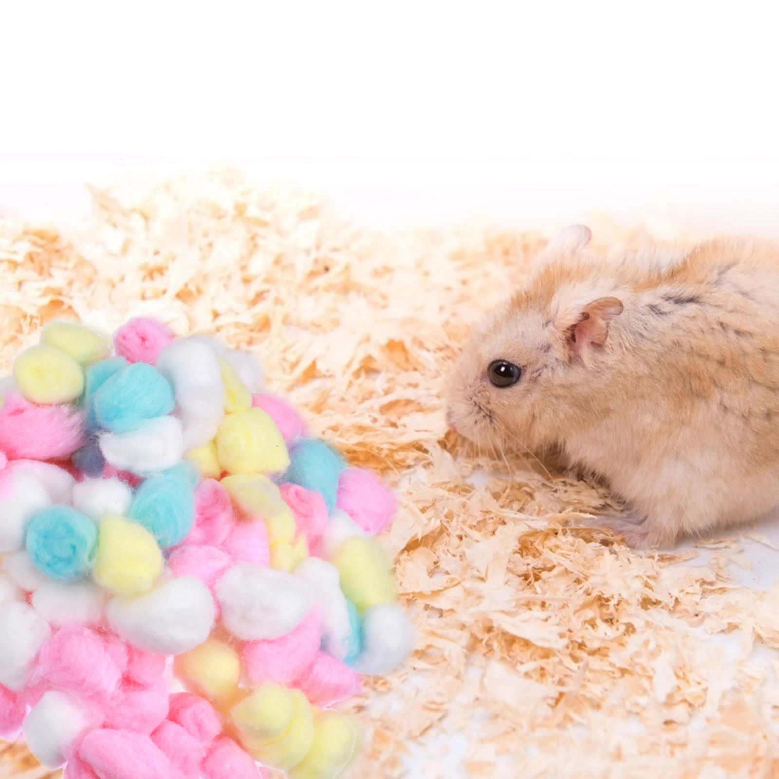 5pcs Colored Smear Cotton Balls 5 Packs for Hamster Bedding House Small Animals Gerbil Cozy Comfortable Pet Winter Toy
5pcs Colored Smear Cotton Balls 5 Packs for Hamster Bedding House Small Animals Gerbil Cozy Comfortable Pet Winter Toy
