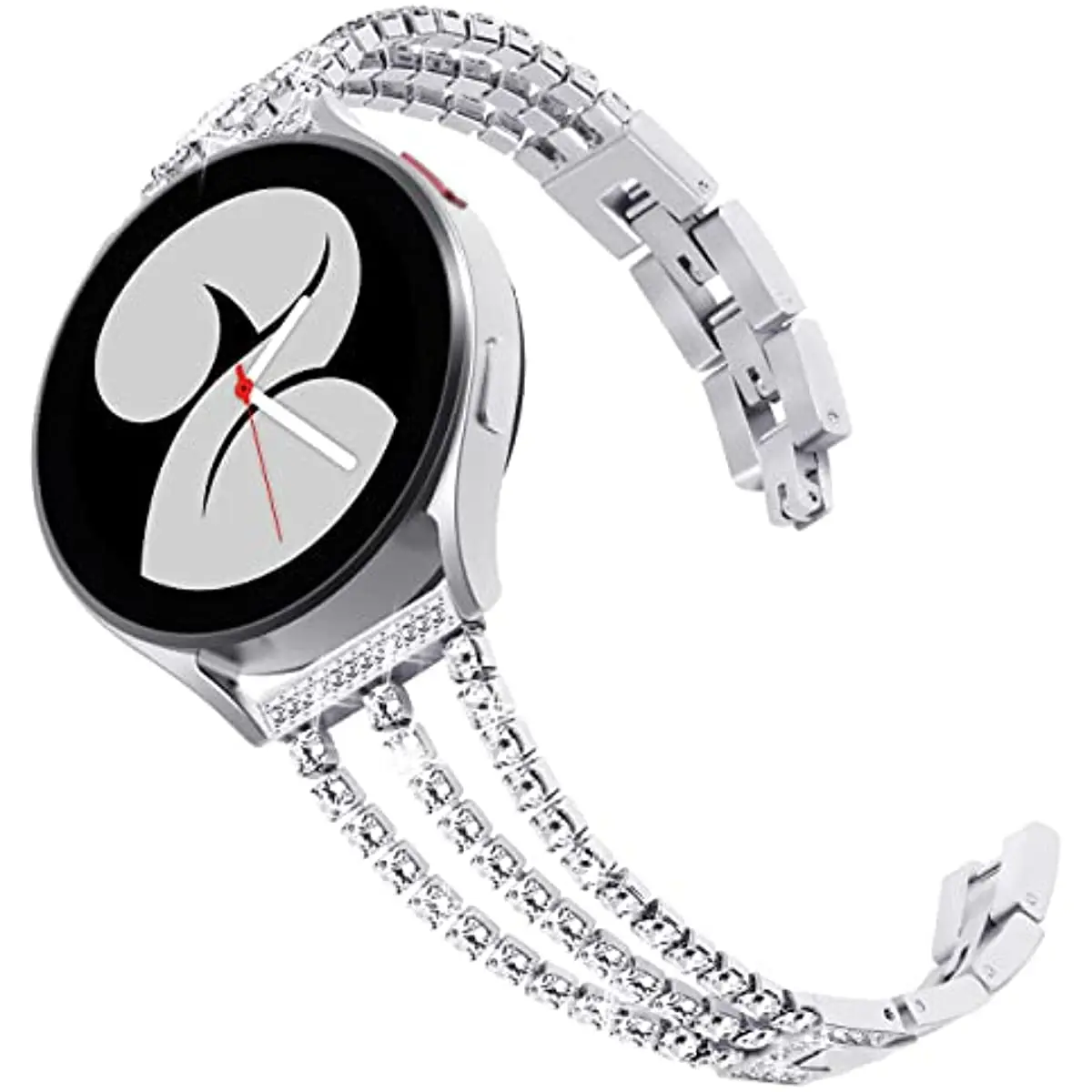 Браслет звеньевой из нержавеющей стали для Galaxy Watch 4 Classic, металлический ремешок 42 мм 46 мм и алмазная рамка для Galaxy Watch 4 5 45 40 мм
Браслет звеньевой из нержавеющей стали для Galaxy Watch 4 Classic, металлический ремешок 42 мм 46 мм и алмазная рамка для Galaxy Watch 4 5 45 40 мм