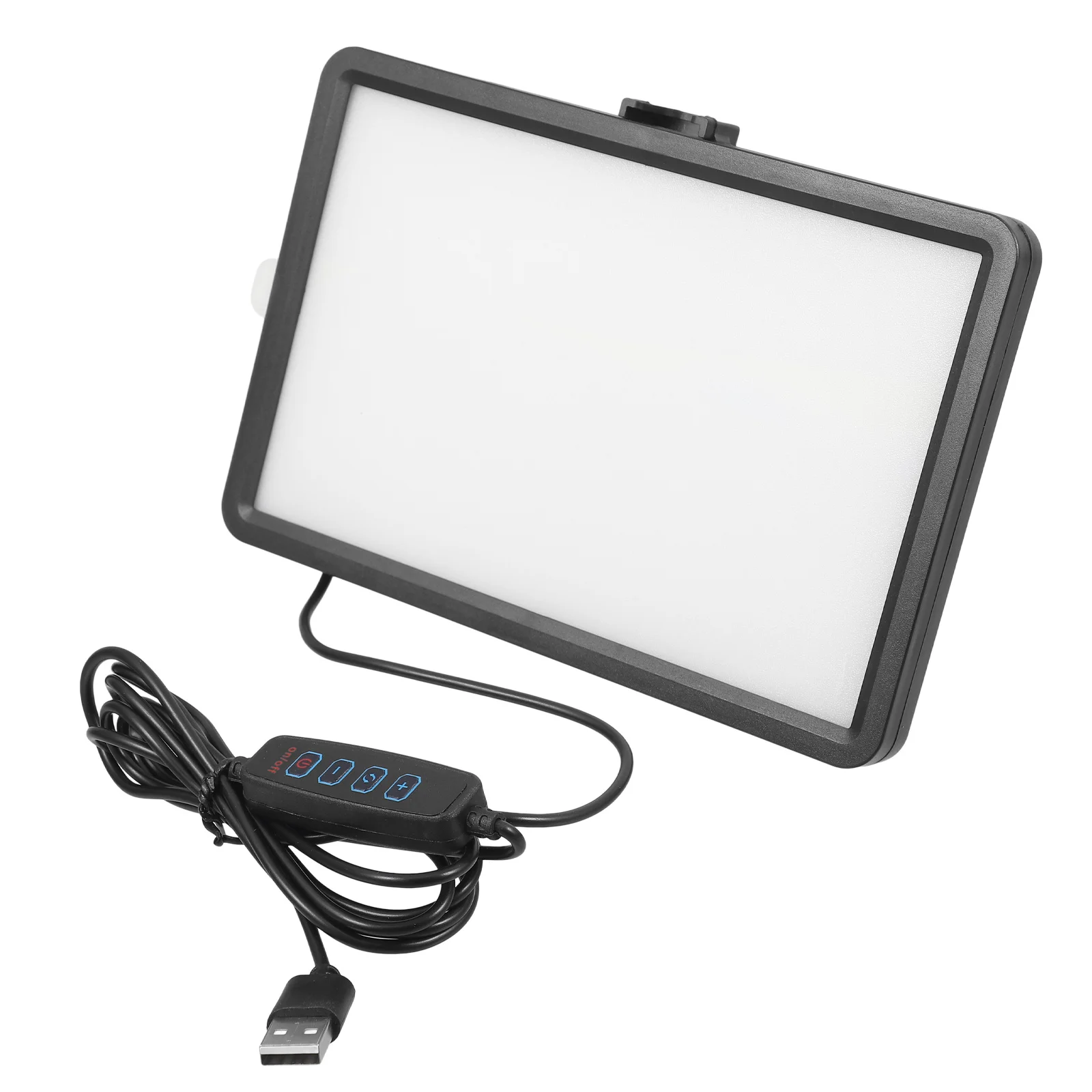 1Set Portable LED Fill Light for Laptop Tablet Phone Video Conference Photography Streaming Compact Bright Stable