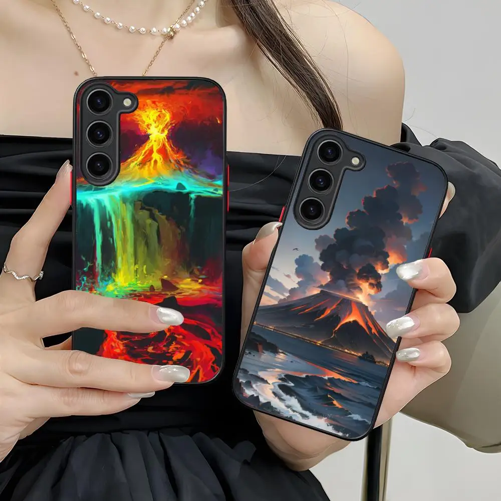 Fashion Volcano Phone Case for Samsung Galaxy S26 S25 S24 S23 S22 S21 Plus FE Ultra Skin Feel Shockproof Cover
Fashion Volcano Phone Case for Samsung Galaxy S26 S25 S24 S23 S22 S21 Plus FE Ultra Skin Feel Shockproof Cover