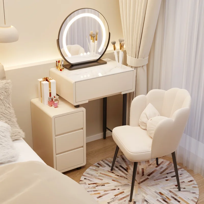 Solid wood dresser bedroom modern simple small apartment mini cream wind simple makeup table storage cabinet integrated
Solid wood dresser bedroom modern simple small apartment mini cream wind simple makeup table storage cabinet integrated