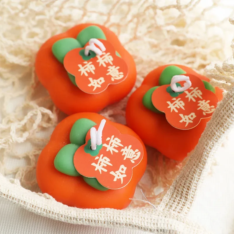 5pcs New cute little candle persimmon shape candle DIY handmade scented candle simulation fruit souvenir gift
5pcs New cute little candle persimmon shape candle DIY handmade scented candle simulation fruit souvenir gift