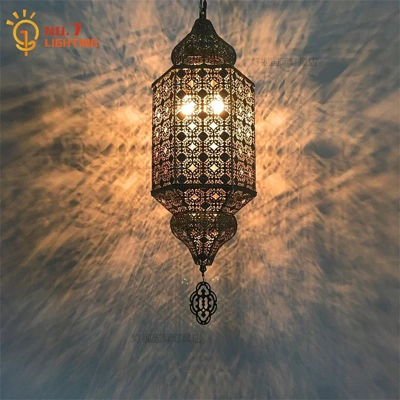 Southeast Asia Arabic Moroccan Pendant Light LED E27 Thai Vintage Retro Industrial Metal Hanging Lamp Loft for Living/Model Room
Southeast Asia Arabic Moroccan Pendant Light LED E27 Thai Vintage Retro Industrial Metal Hanging Lamp Loft for Living/Model Room