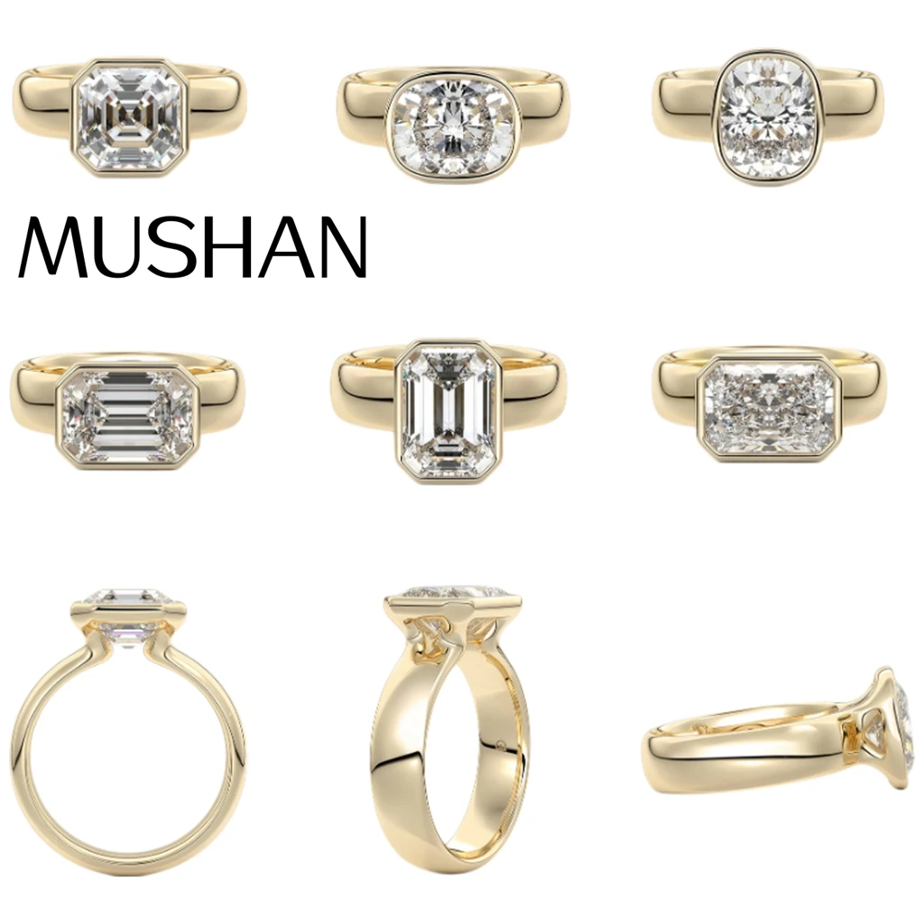 MUSHAN Custom Jewelry 925 Sterling Silver Ring Moissanite D Color VVS Fine Glamorous Girl 925 Sterling Silver Rings Diamond
MUSHAN Custom Jewelry 925 Sterling Silver Ring Moissanite D Color VVS Fine Glamorous Girl 925 Sterling Silver Rings Diamond
