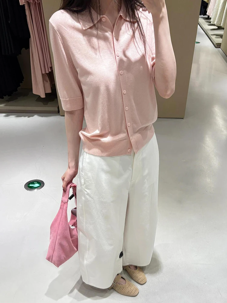 Трикотажная футболка с воротником Cos Sle ort Sve, женская свободная футболка, тонкий топ, простой однотонный дизайн Генри Ирт
Трикотажная футболка с воротником Cos Sle ort Sve, женская свободная футболка, тонкий топ, простой однотонный дизайн Генри Ирт