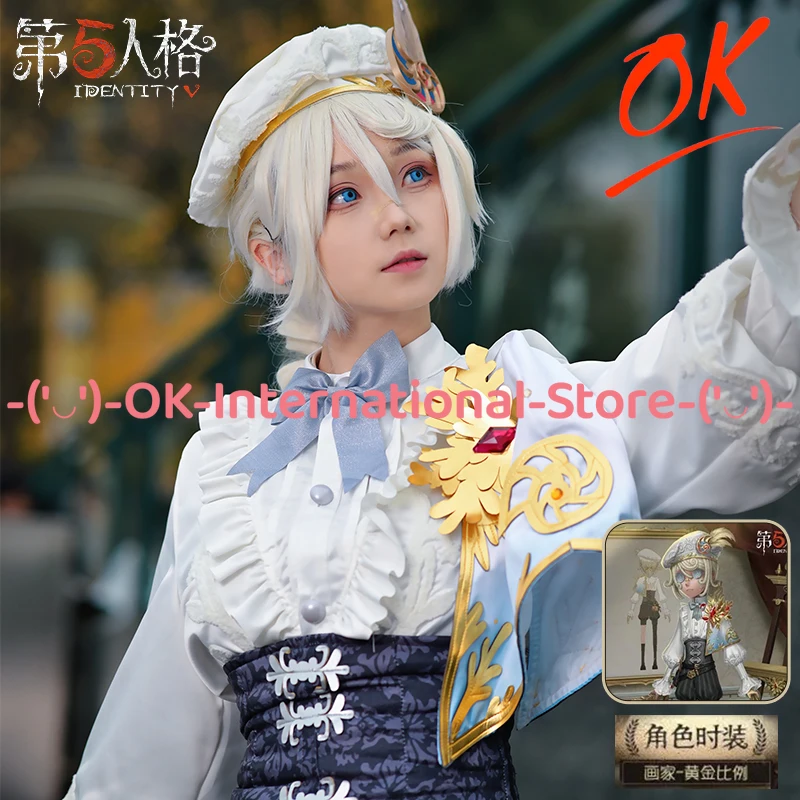 Identity V Painter Golden Ratio Косплей Костюм Игровой Персонаж Наряд Опора Головные Уборы Хэллоуин Карнавальная Вечеринка Униформа Костюм
Identity V Painter Golden Ratio Косплей Костюм Игровой Персонаж Наряд Опора Головные Уборы Хэллоуин Карнавальная Вечеринка Униформа Костюм