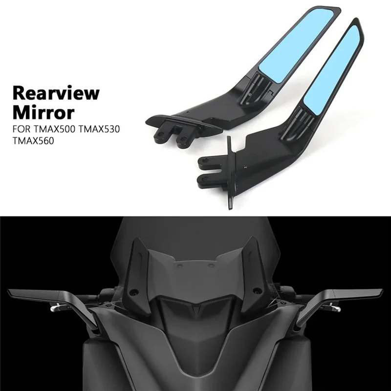 Motorcycle Mirrors Winglets Mirror Kit Rotatable For YAMAHA T-MAX 560 2020 2021 TMAX 500 2004-2012 T-MAX530 2012-2019
Motorcycle Mirrors Winglets Mirror Kit Rotatable For YAMAHA T-MAX 560 2020 2021 TMAX 500 2004-2012 T-MAX530 2012-2019