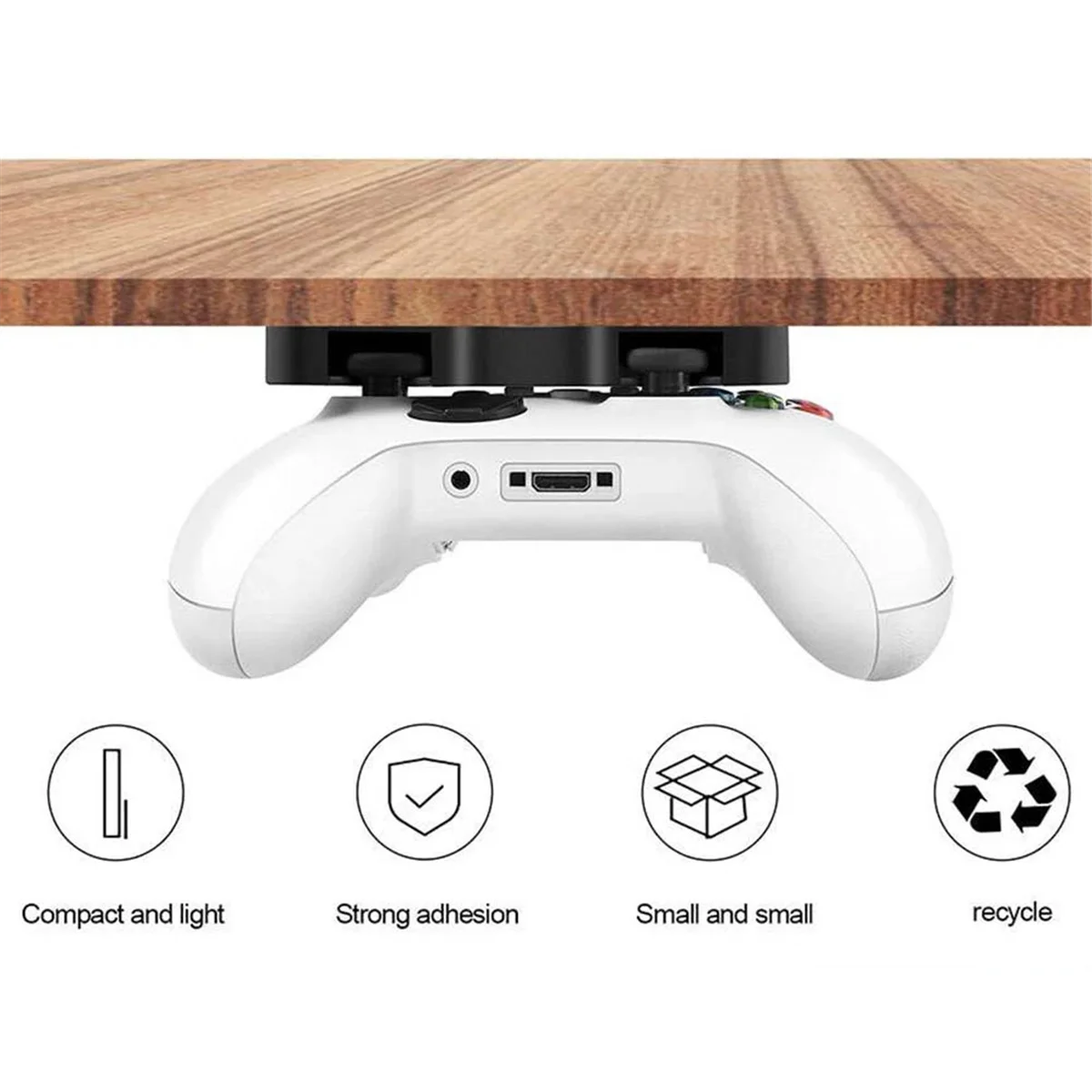 Держатель-крючок для геймпада для Xbox Series S/X, подвесная вешалка, кронштейн для переключателя Pro, стеллаж для хранения контроллера под настольной подставкой A
Держатель-крючок для геймпада для Xbox Series S/X, подвесная вешалка, кронштейн для переключателя Pro, стеллаж для хранения контроллера под настольной подставкой A