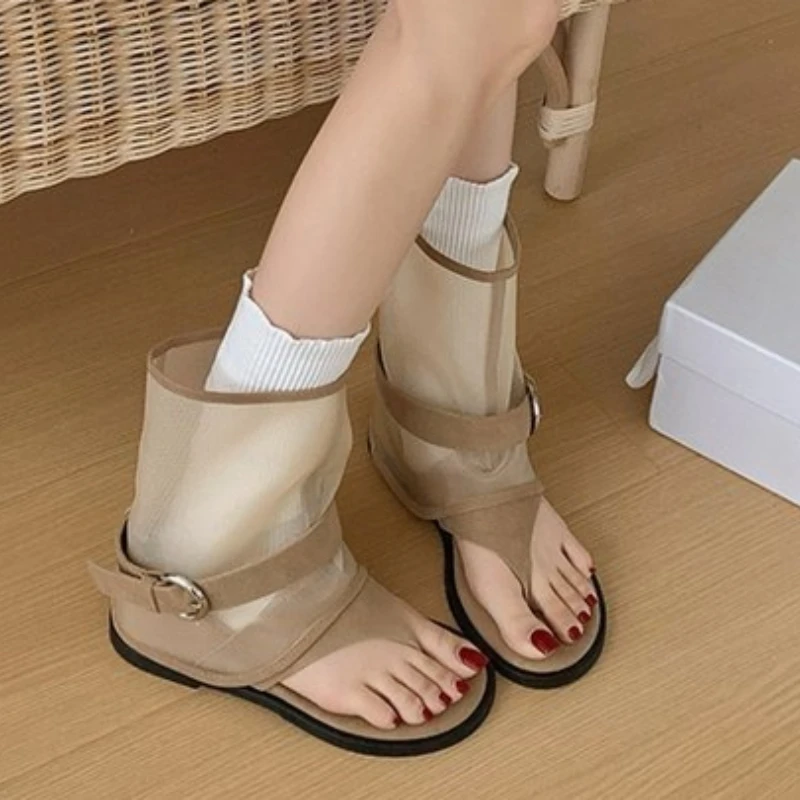 Summer Women's Boots Fashion Hollow Out Mesh Boots Bohemian Roman Sandalias for Women Pinch Toe Flat Cool Boots Sandalias
Summer Women's Boots Fashion Hollow Out Mesh Boots Bohemian Roman Sandalias for Women Pinch Toe Flat Cool Boots Sandalias