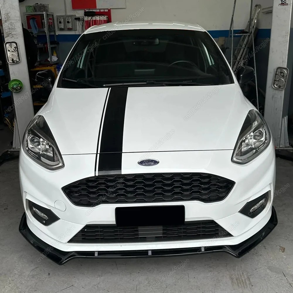 Для Ford Fiesta MK8 ST ST-line 2017-2021 Pre-LCI автомобильный передний бампер спойлер сплиттер диффузор модернизированный обвесы тюнинг 
Для Ford Fiesta MK8 ST ST-line 2017-2021 Pre-LCI автомобильный передний бампер спойлер сплиттер диффузор модернизированный обвесы тюнинг